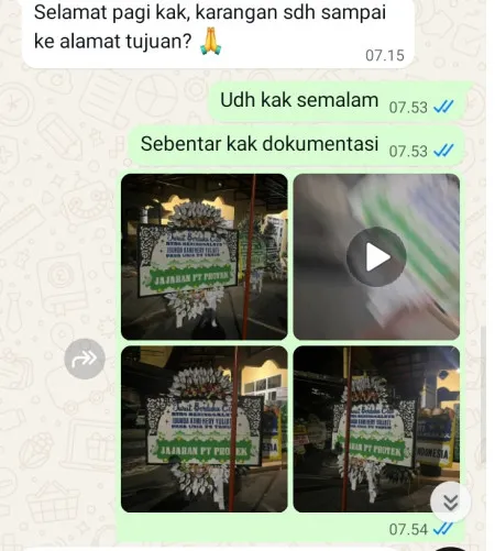 Pengiriman Papan Bunga Selamat Balai Kartini
