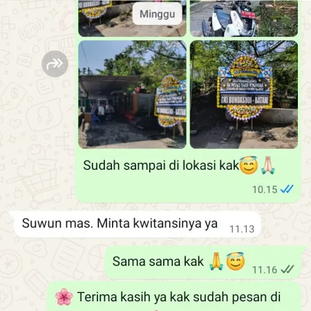 Pengiriman Papan Bunga Duka Balai Kartini