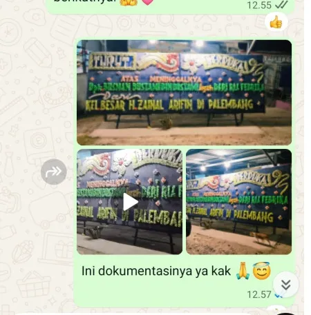 Pengiriman Papan Bunga Duka Balai Kartini