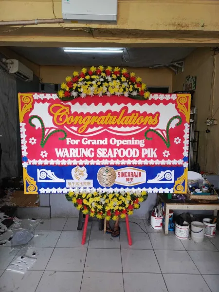 Papan Bunga Ucapan Selamat Balai Kartini