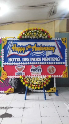 Papan Bunga di Balai Kartini
